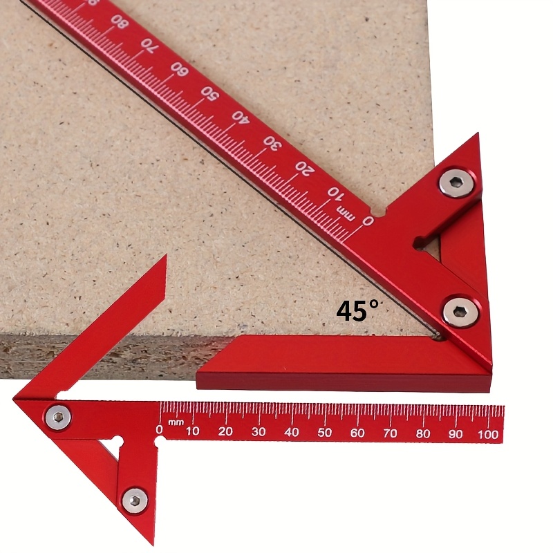Workshop Tools For Carpentry - مسطرة تحديد المركز وقياس الزوايا 45/90