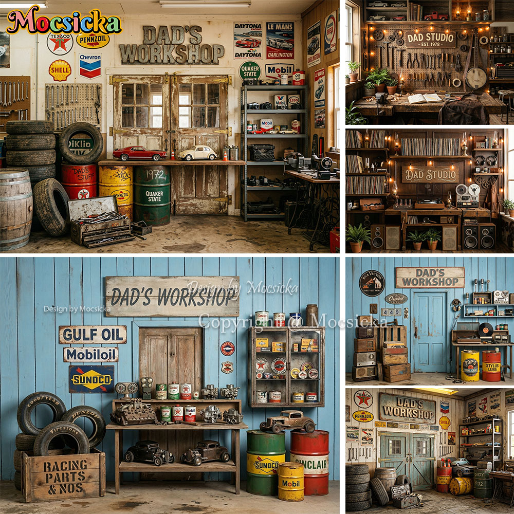 Workshop Tools Background - خلفية تصوير موكسيكا لورشة عمل الأب،