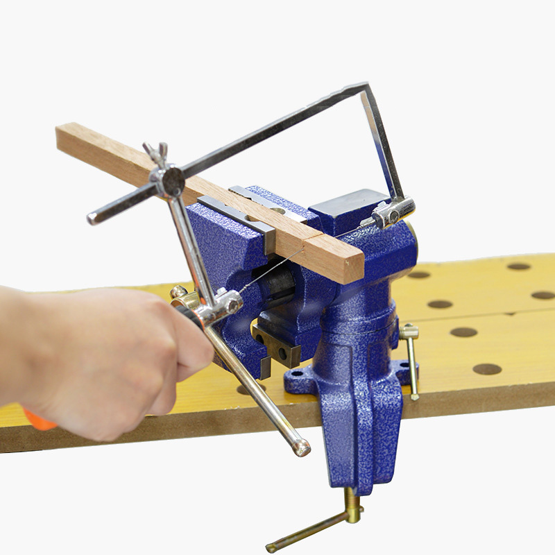 Bench Vise Swivel - قاعدة دوارة مزدوجة الفك ، قاعدة