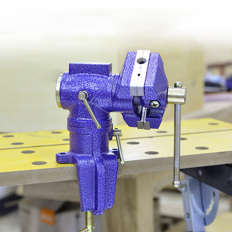 أدوات تثبيت للمعدات المعدنية ل - مراجعة Bench Vise Swivel وسعره