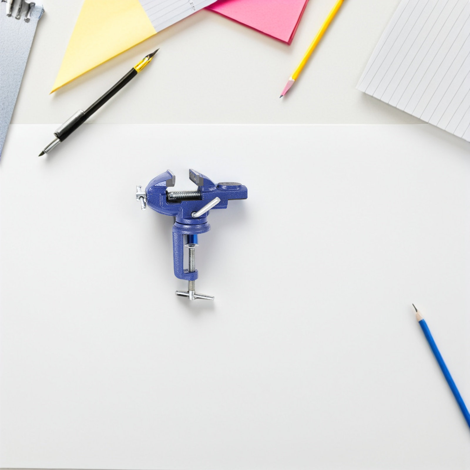 مثقاب طاولة دوار صغير 60 مم مع - مراجعة Bench Vise Swivel وسعره