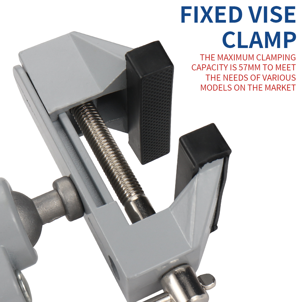 مشبك طاولة دوار متعدد الوظائف  - مراجعة Bench Vise Swivel وسعره