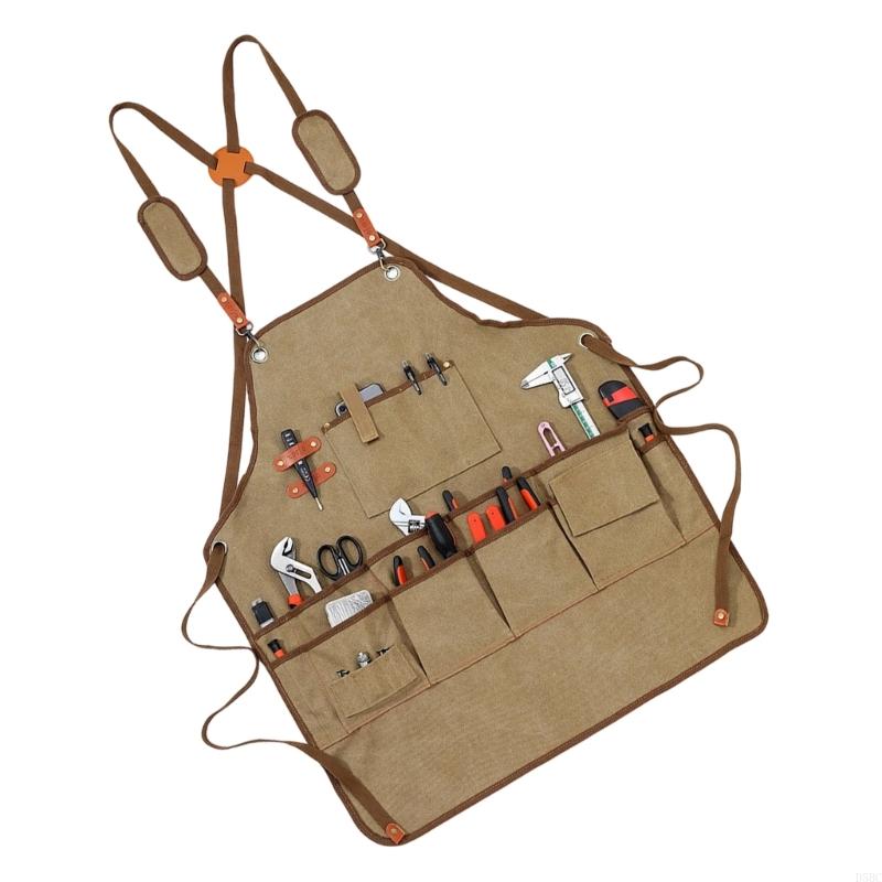مريلة أدوات مبطنة ومريحة، 13 ج - مراجعة Workshop Cleaning Tools وسعره