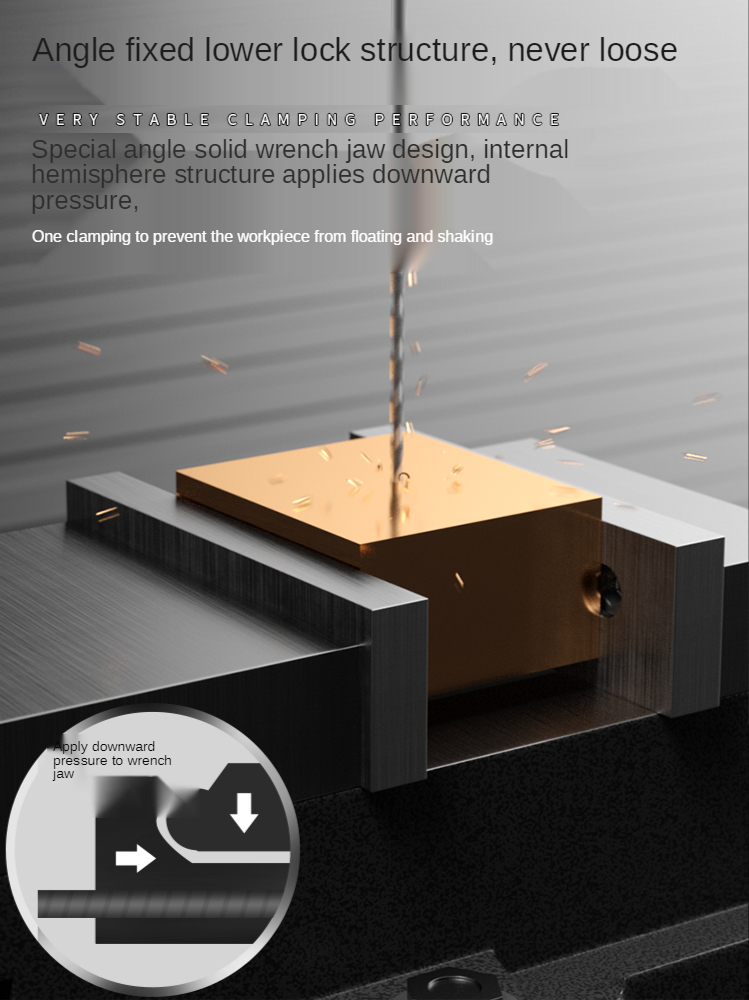 ملزمة قفل آلة الطحن ملزمة مسطح - مراجعة Bench Vise Swivel وسعره