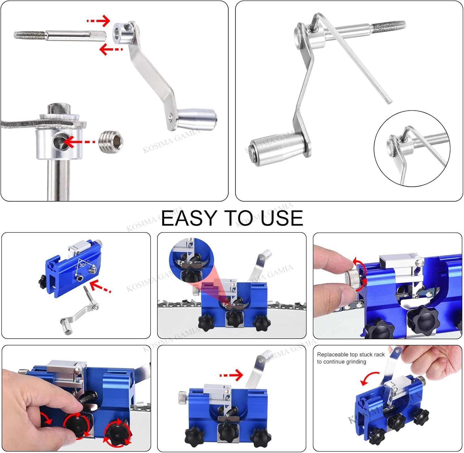 أداة محمولة لشحذ شفرات المنشار - مراجعة Workshop Cleaning Tools وسعره