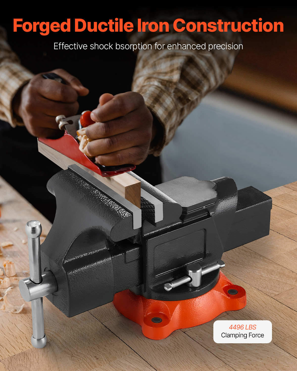 ملزمة SucceBuy مقعد 5 بوصة/5.5 - مراجعة Bench Vise Swivel وسعره