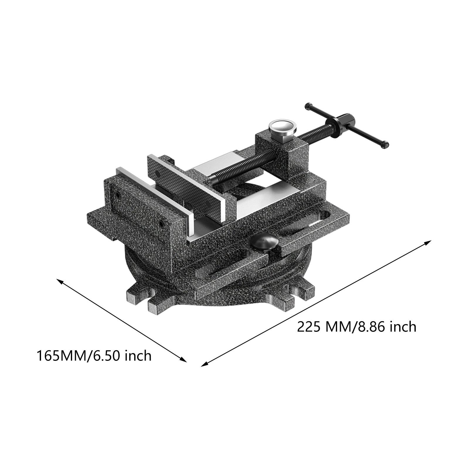 مشبك مثقاب صناعي بقاعدة دوارة  - مراجعة Bench Vise Swivel وسعره