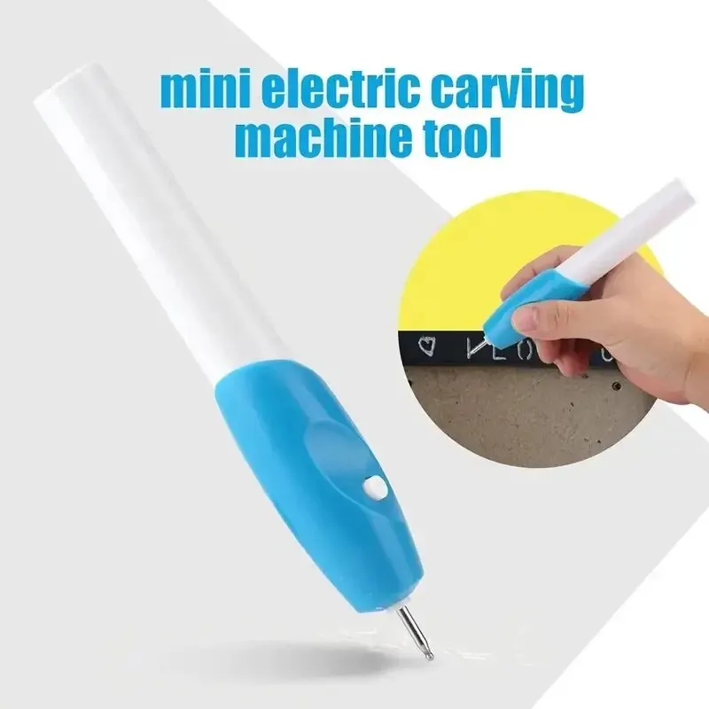 قلم نقش كهربائي صغير أزرق DIY  - مراجعة Workshop Tools For Carpentry وسعره