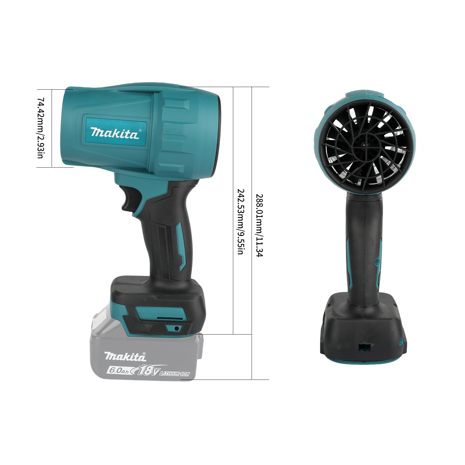 منفاخ ماكيتا توربو 18 فولت، 30 - مراجعة Workshop Cleaning Tools وسعره